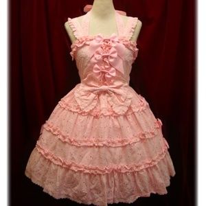 BABY THE STARS SHINE BRIGHT Cherry Parade Jumperskirt JSK Lolita Dress